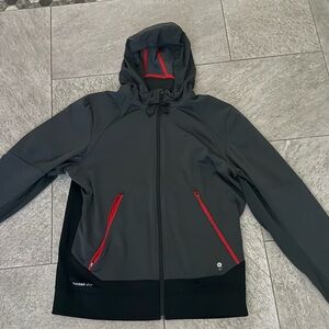 Nike Performance Jacket in Gray and Red